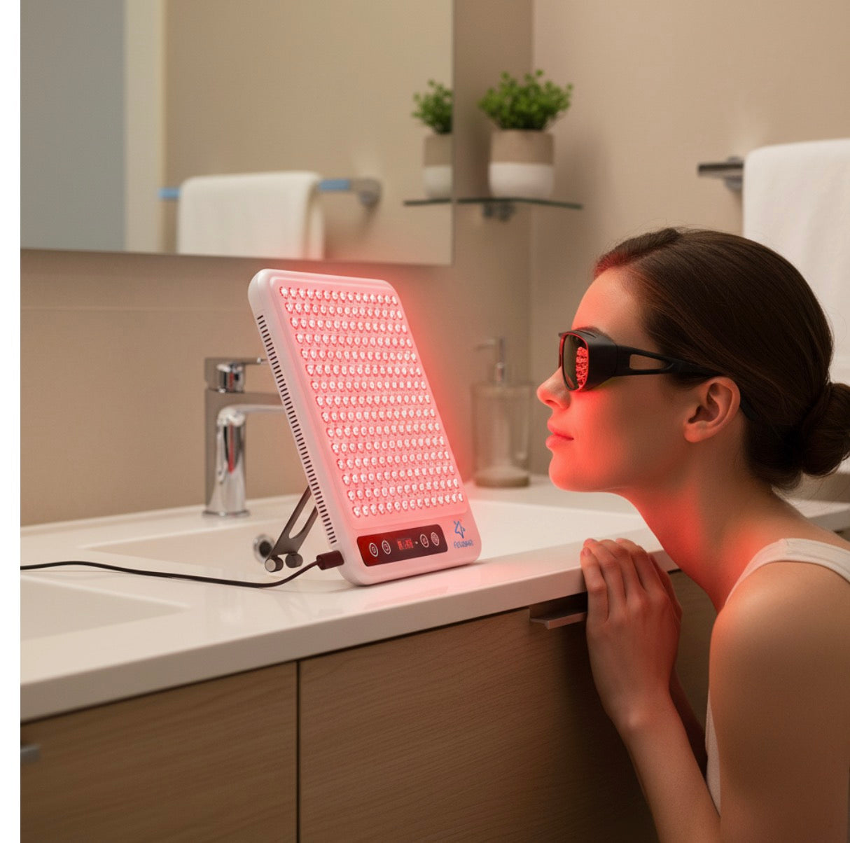 Professional Red Light - Therapy Face Panel